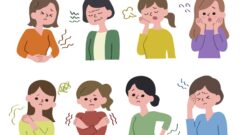 生理中の不調、頭痛、腹痛