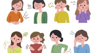 生理中の不調、頭痛、腹痛